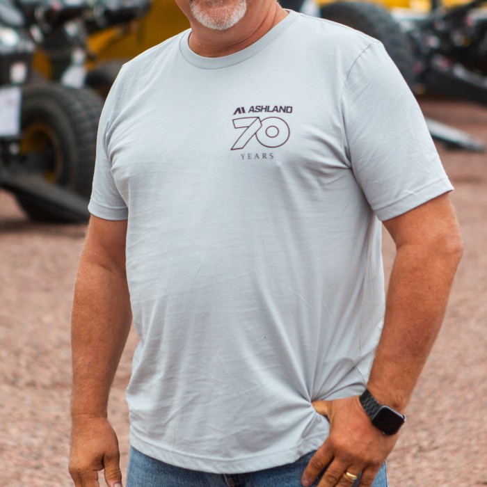 Ashland 70th Anniversary Tee | Grey