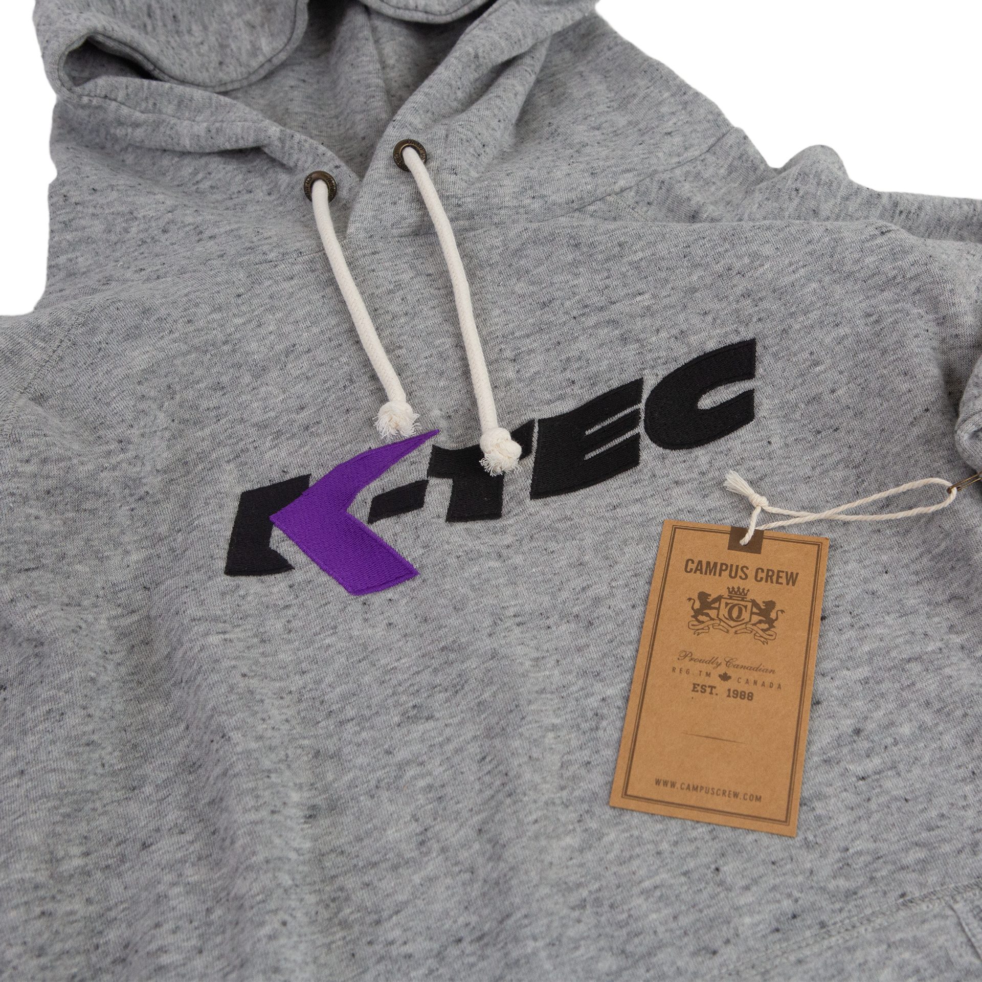 K-Tec Classic Hoodie | Grey