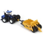1:64 New Holland T9.700 4WD with Ashland 2811 Scraper